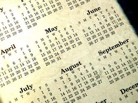 Calendar of Events