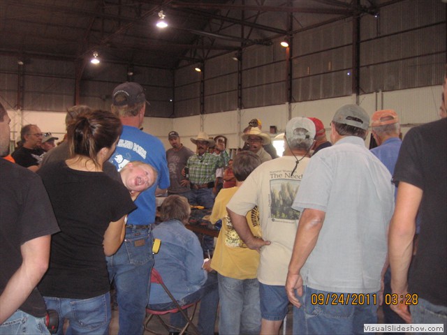 Crowdin' in to see the tools. No one wanted to miss anything.