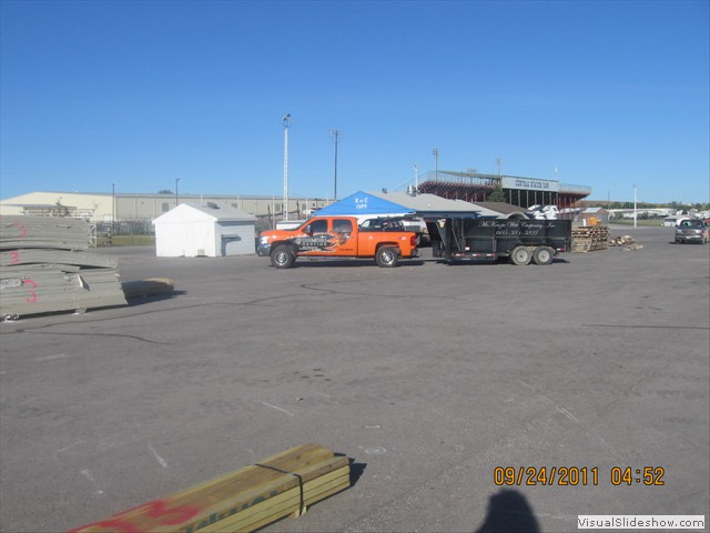 Needed a big trailer for all the goodies.