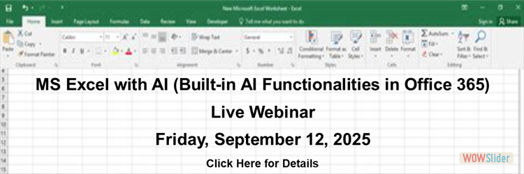 Excel with AI