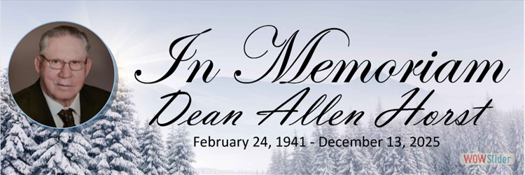 Horst, Dean Obituary