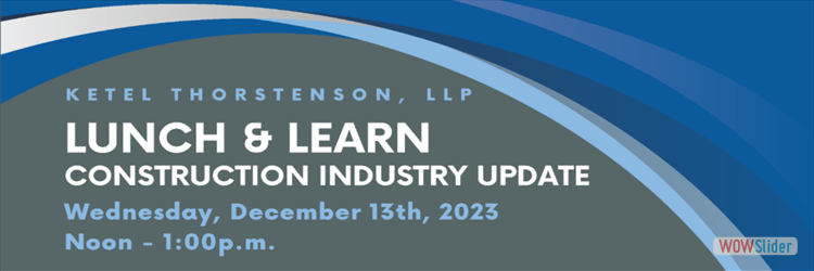KT Construction Lunch & Learn  2023